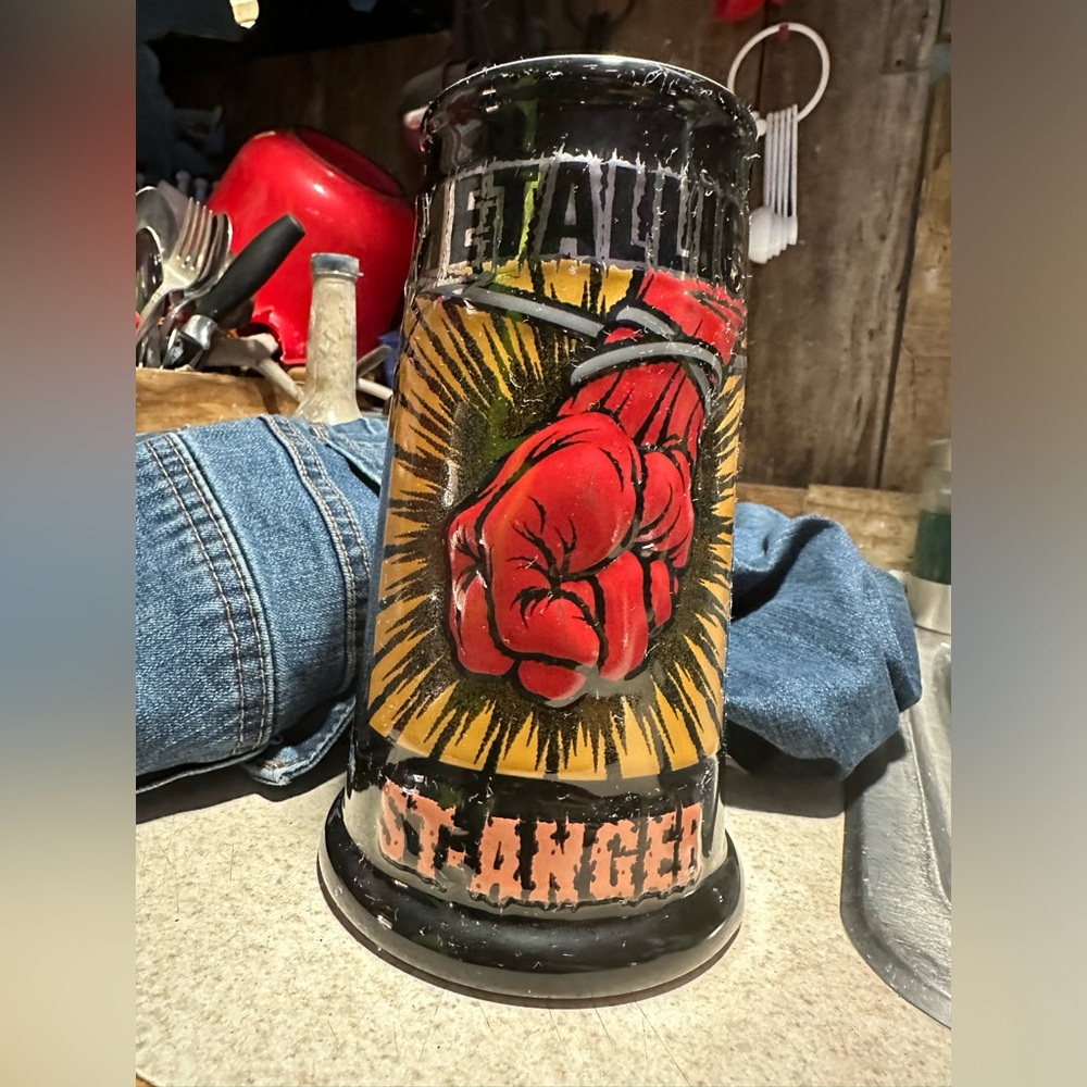 Metallica st. Anger beer stein